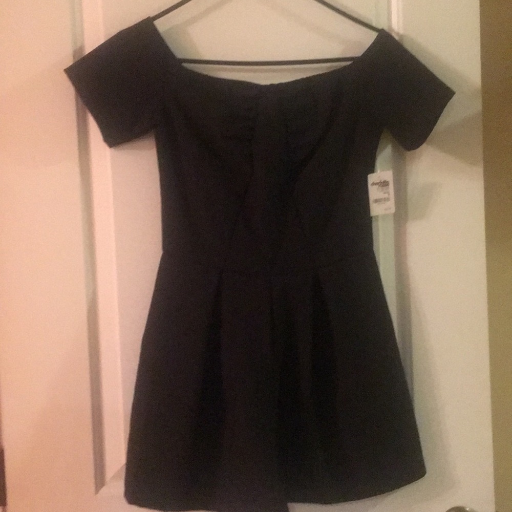Black short jumpsuit